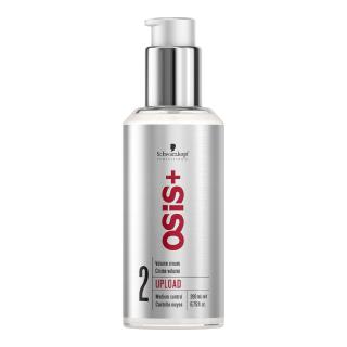 แท้** Schwarzkopf Osis+ Upload 2 Volume Cream Medium Control 200 ml ครีมจัดแต่งทรงผม ทำให้ผมมีวอลุ่มในทันที