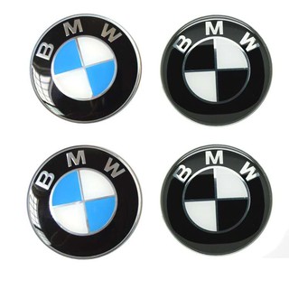 BMW ของแท้รถศูนย์กลางฝาครอบล้อ 56mm 68mm เครื่องหมายล้อ 1 ซีรีส์ 3 ซีรี่ส์ 5 ซีรีส์ 7 ซีรีส์ X1X3X4X5X6 ฝาครอบยางเครื่องหมายศูนย์