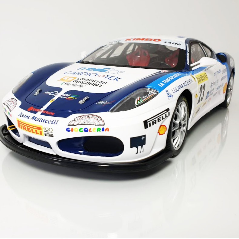 รถบังคับวิทยุ อัตราส่วน 1/12  วิ่งได้ มีไฟ เห็นห้องโดยสาร ห้องเครื่องสมจริง – XQ F430 CHALLENGE_23_X