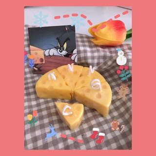 เทียนหอมน่ารัก เทียนหอมต้าวชีส 🧀cheesey (ระบุกลิ่นที่หมายเหตุด้วยนะ)🧀🧀🧀🧀🧀