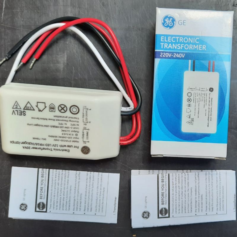 Ge ELECTRONIC TRANSFORMER 220V-240V