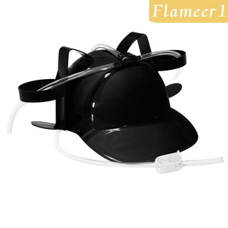 [Flameer1] หมวกกันน็อคสําหรับใส่เครื่องดื่มเบียร์โซดาปาร์ตี้สีแดง