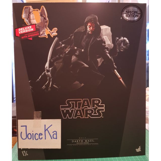 hot toys darth maul with sith speeder