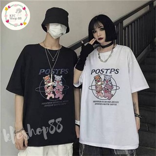 🌈พร้อมส่ง🌈 💥เสื้อยืด oversize ลายการ์ตูน  สไตล์เกาหลี 🤩🤩  #BB01