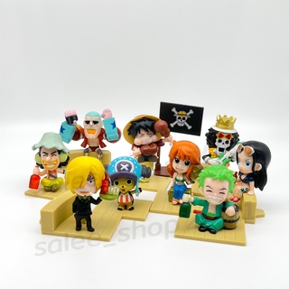 ONE PIECE วันพีซ : ชุดฟิกเกอร์ 9 ตัวละคร