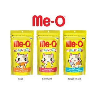 Me-o ทรีตแมวมีโอ คละรสชาติ ขนาด 50 กรัม