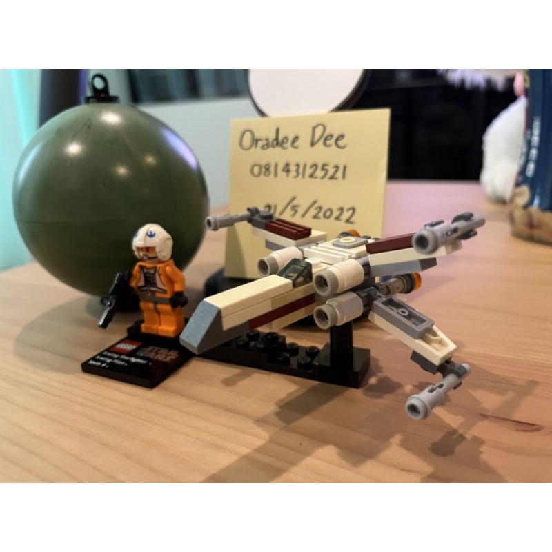 9677 LEGO Star Wars X-Wing Starfighter & Yavin 4 มือสอง
