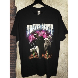 เสื้อยืดสีขาวเสื้อยืด Travis Scott Pen &amp; Pixel RODEO MADNESS Tour Merch Gildan SZ S-2XL สําหรับผู้ชาย #S-4XL