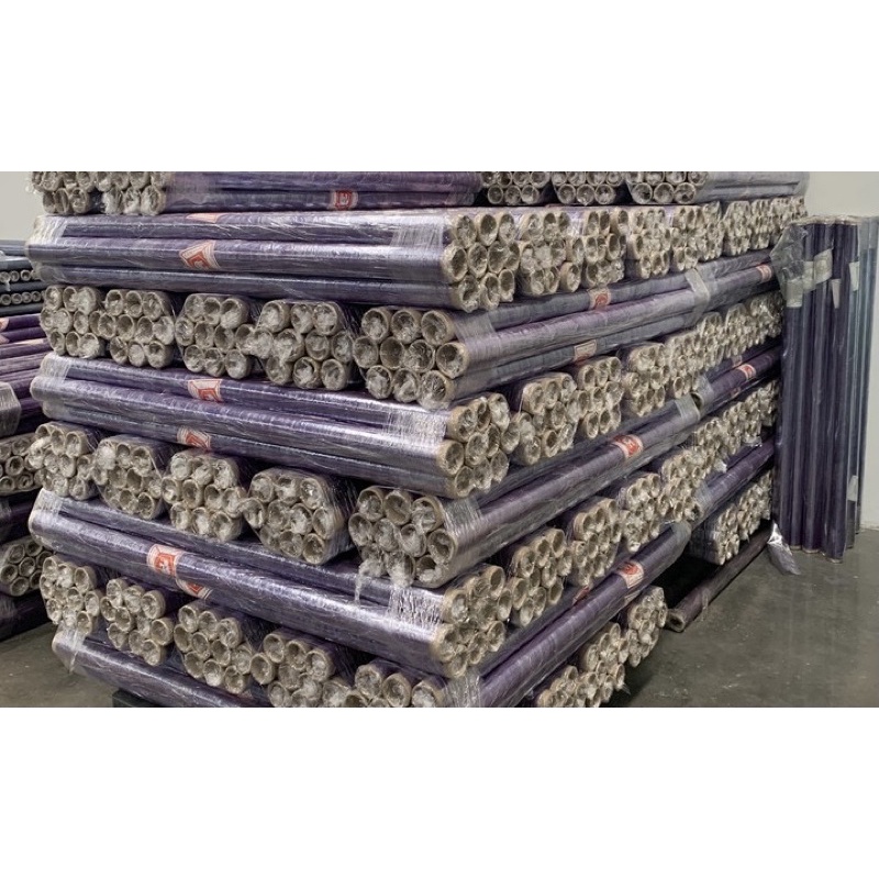 ม้วนพลาสติกPVC พลาสติกห่อของ กว้าง 54" หนา 0.03 มม. ยาว 25 หลา ตราช้าง , ยาว 45 และ 60 หลา ตราลูกโลก