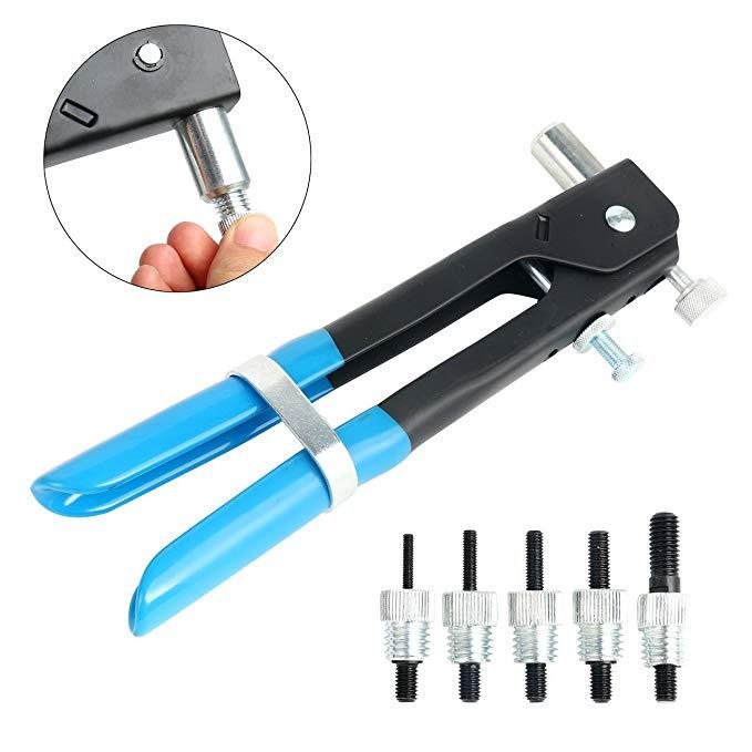 ชุดเครื่องมือหมุด Rivet Nut Riveter Nut Rivet Gun ด้าย Riveter Rivet 86 ...