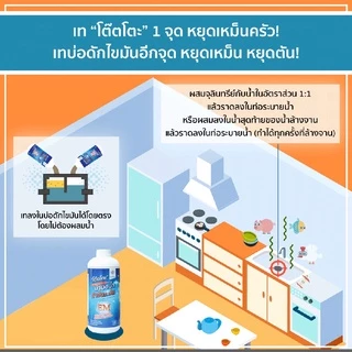 จุลินทรีย์โต๊ตโตะ Organic Totto พร้อมใช้ บำบัดน้ำ กำจัดกลิ่น แบ่งจำหน่าย 6 ขวด ปริมาณขวดละ950ml