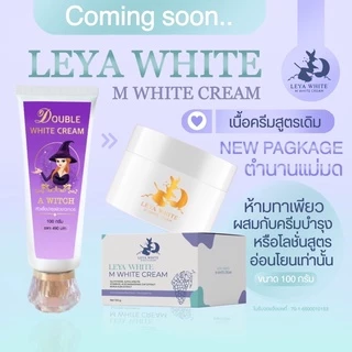 หัวเชื้อพม่า Leya white ขนาด100กรัม หัวเชื้อลียา ของแท้ขอดูบัตรตัวแทนได้คะ เนื้อครีมสีขาว