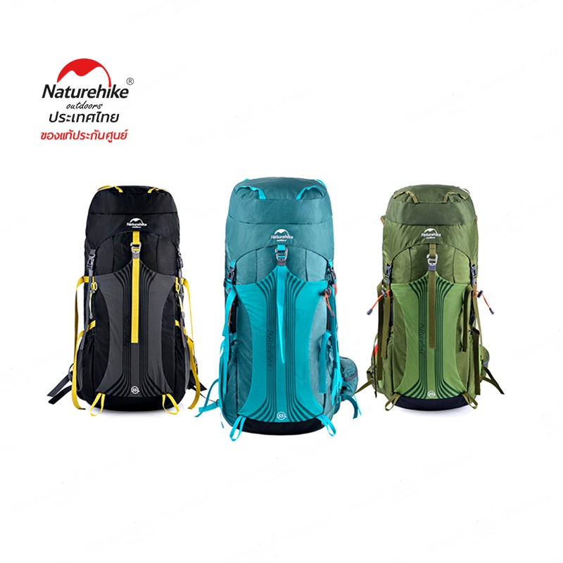 Naturehike Thailand กระเป๋าเป้เดินป่า 55L+5 Hiking Backpack