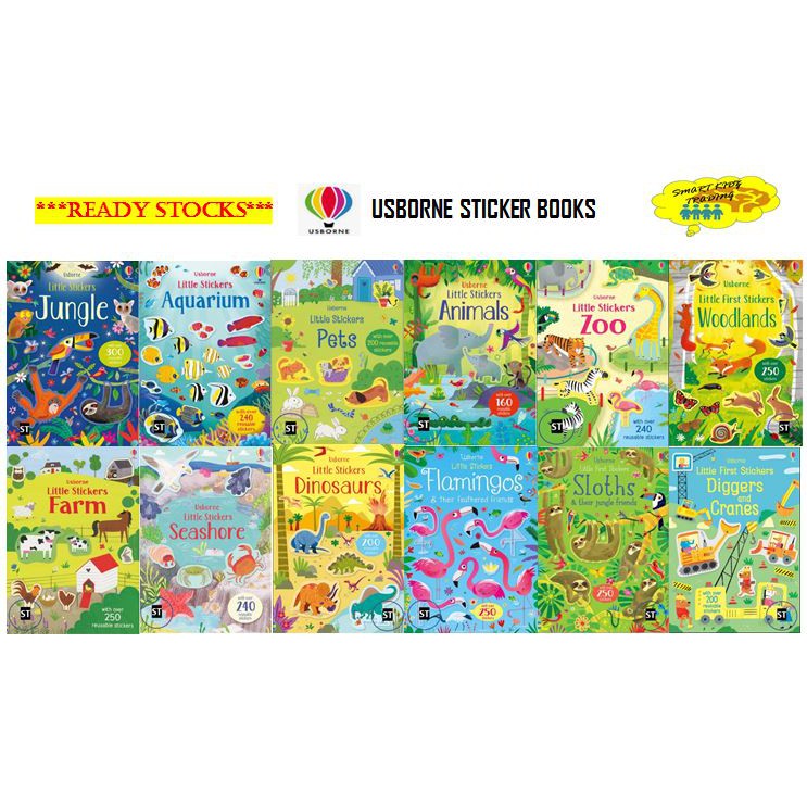 Usborne Sticker Book List 4
