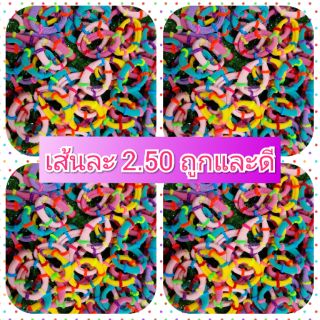 ยางรัดผมเกาหลีเด็ก  คละแบบ คละลาย คละสี  งานน่ารักๆๆ  ขายเป็นเซต