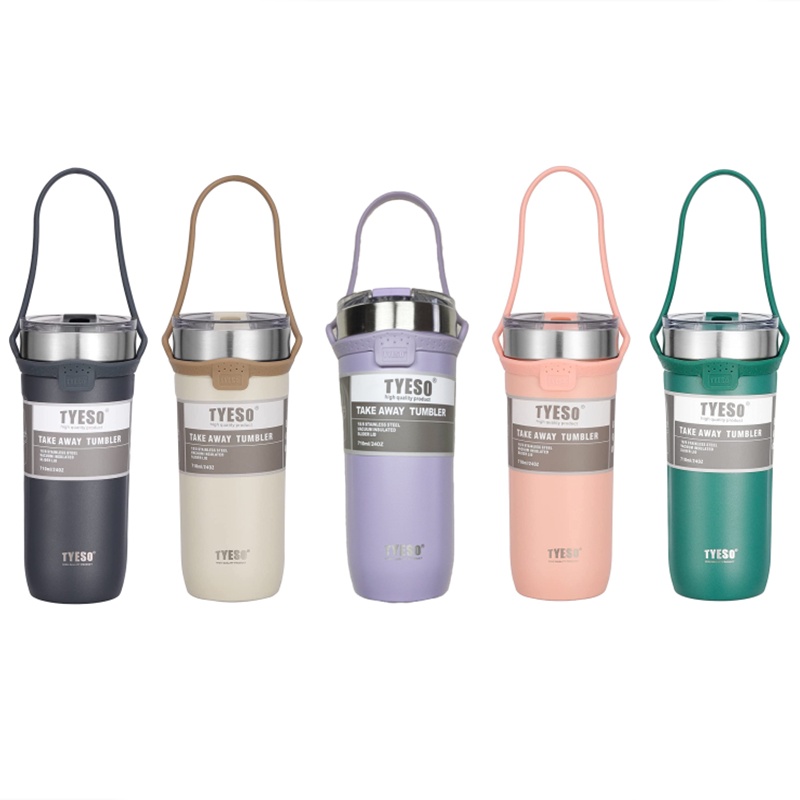 Cups, Mugs & Glasses 229 บาท Diller กระติกน้ําร้อนสแตนเลสฉนวนกันความร้อนสูญญากาศ T002 550 มล./710 มล. Home & Living