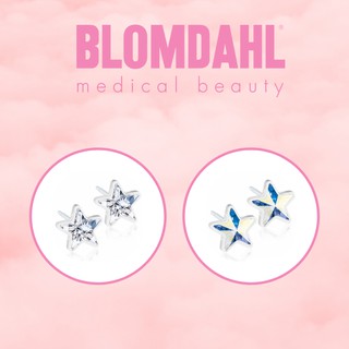 Blomdahl ต่างหู  Star ขนาด 6mm. มีให้เลือก 3 สี