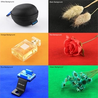🎁COD🎁LED สตูดิโอถ่ายภาพ มีพื้นหลังให้มา 6สี กล่องถ่ายภาพ กล่องไฟถ่ายภาพ Light Box Studio สตูดิโอ