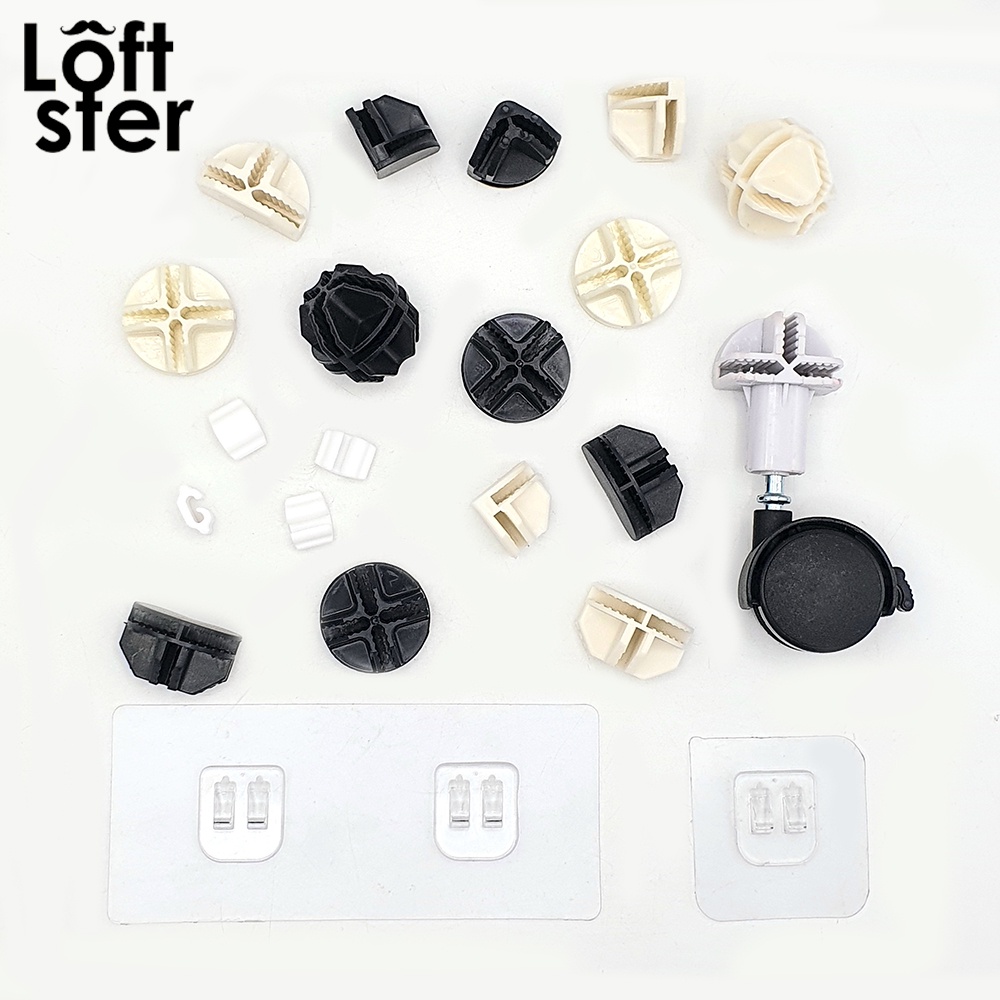 ตัวล๊อค ตะแกรงเหล็ก DIY สำหรับทำชั้นวางของ, ทำกรงสัตว์เลี้ยง, ชั้นสต๊อคของ สำหรับตะแกรง 4 มิล