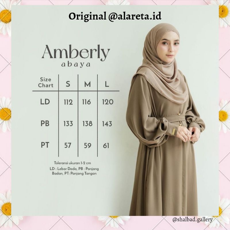 Aabaya Amberly ORIGINAL โดย @alareta.id