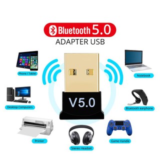 เช็ครีวิวสินค้าBluetooth Adapter 5.0 USB - Desktop Computer