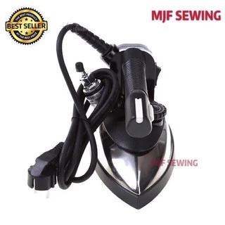 Silver Star เตารีดไอน้ำอุตสาหกรรม ขนาด 5นิ้ว รุ่น ES-94AL(เปิดฝาได้) เตารีดไอน้ำกระน้ำเกลือ ประกัน 1ปี