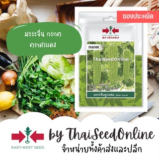 VP3 ซฟ เมล็ดพันธุ์ มะระจีนลูกผสม กรกต 5เมล็ด ตราศรแดง Bitter Gourd