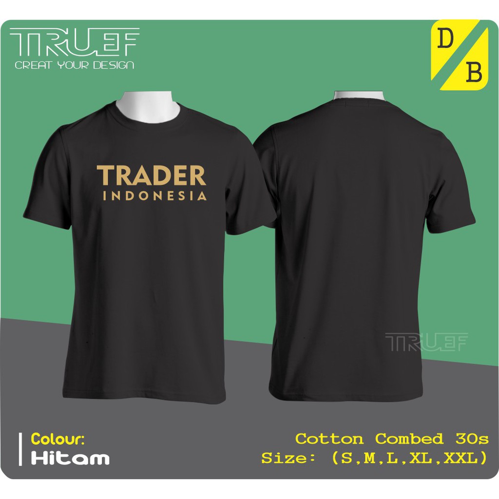 เสื้อยืด Forex อินโดนีเซีย Trading Forex แบบกําหนดเอง