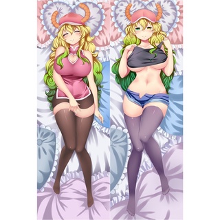 [พร้อมส่ง] ปลอกหมอนคอสเพลย์ อนิเมะ Miss Kobayashis Dragon Maid Ketsarukoatoru Quetzalcohuфtl Dakimakura ขนาด 50 ซม. x 150 ซม.