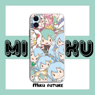 อุปกรณ์เสริมเหมาะสำหรับสองมิติ Hatsune Miku อะนิเมะ Apple 12 เปลือกโทรศัพท์มือถือ iPhone13 Huawei OPPOvivo นิ่ม 11