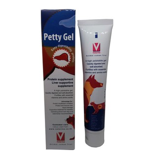 Petty Gel Liver Supportive(Exp.08/24) ขนาด 85g อาหารเสริมสำหรับสุนัขและแมว แบบเจล บำรุงตับ