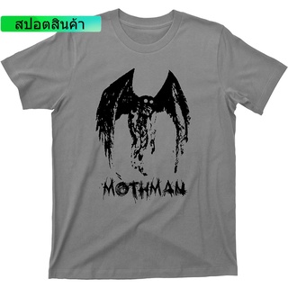 เสื้อยืดแฟชั่น พิมพ์ลาย Mothman Point Pleasant West Virginia Red Eye Cryptid สําหรับผู้ชาย