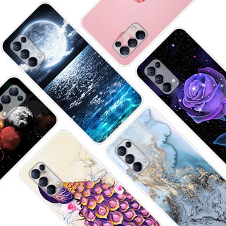 เคส  Oppo Reno 5 5G  แฟชั่น Cover Case เคสซิลิโคนใส
