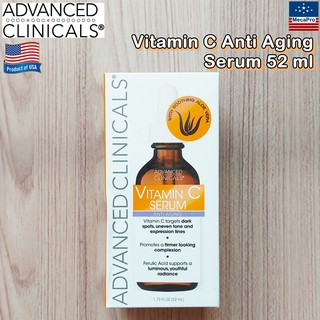 Advanced Clinicals® Vitamin C Anti Aging Serum 52 ml วิตามินซี เซรั่ม