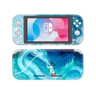 สติ๊กเกอร์ลายการ์ตูน Spirited Away Nintendo สําหรับ Ns Switch Lite ป้องกันผิว