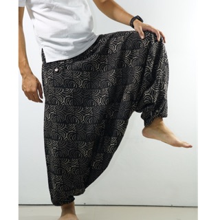 Thai cotton pants กางเกงม้งขายาว