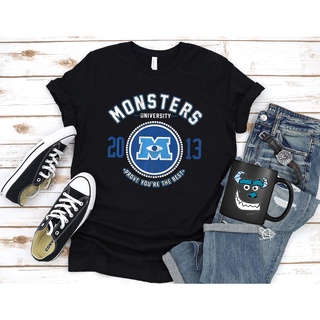 เสื้อยืดผ้าฝ้าย เสื้อยืดแขนสั้น พิมพ์ลาย Disney Monsters University Sully Prove Youre the Best สําหรับผู้ชาย