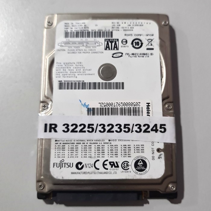 MESIN IR 3225 3235 3245 PHOTOCOPY MACHINE HARDISK
