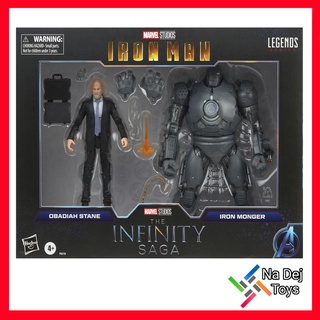 Marvel Legends Obadiah Stane &amp; Iron Monger 6" figure โอบาไดอาห์ สเตน และ ไอรอน มองเกอร์ 6 นิ้ว​ ​Infinity Saga Avengers