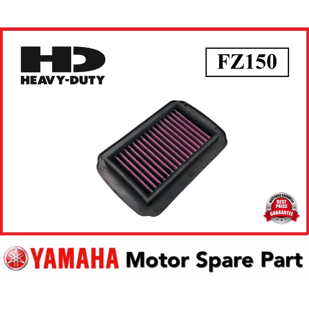 YAMAHA FZ150 RACING AIR FILTER 0 AIR CLEANER PENAPIS UDARA ANGIN FZ150 V1 V2 V3 ใหม่ HEAVY DUTY YAMA