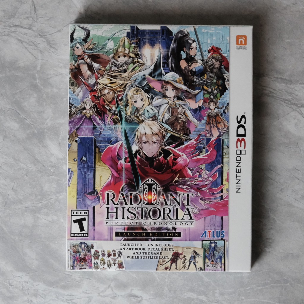 3DS Radiant Historia Perfect Chronology Launch Edition มือสอง
