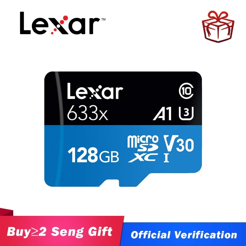 Original Lexar 128gb micro sd 256gb mini card 64GB Memory Card Class10 32gb sd kart 512gb flash Card