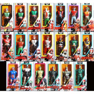 Bandai Showa Riders 1993 6 นิ้ว มดแดง มาสค์ไรเดอร์ โชวะ Soft Vinyl Masked Rider V1 V2 V3 V4 V5 V6 V7 V8 V9 ZX BLACK RX