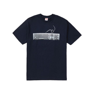 SLUM LTD - Supreme Keyboard Tee Navy