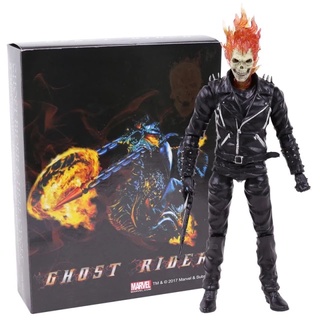 (กรุงเทพ) Marvel Ghost Rider Johnny Blaze PVC Action Figure 23Cm