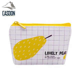 CASDON-พร้อมส่ง กระเป๋าเงิน กระเป๋าใส่เหรียญ หนัง PU รุ่น LC-2A