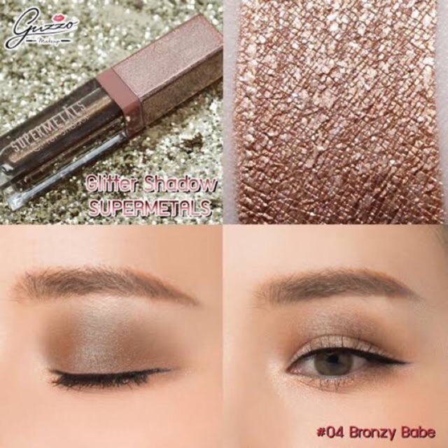 guzzo - supermetals glitter shadow สี 04