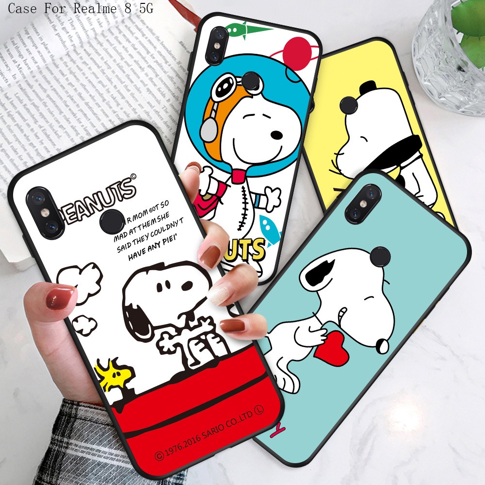 Realme 9 9I 8 8I Pro Plus Pro+ 4G 5G เคสเรียวมี สำหรับ Case Snoopy เคสโทรศัพท์ TPU Cover