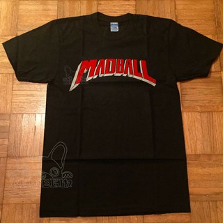 เสื้อยืดVtg Re Madball 90 S Gildan รองเท้าผ้าใบลําลองเหมาะกับการเล่นกีฬา