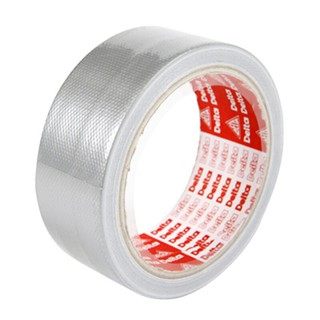 เทปผ้า 1 1/2 นิ้วx9 หลา สีเงิน เดลต้า Cloth Tape 1 1/2  x9 Yards. Silver Delta.